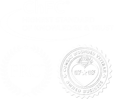 White circular logo with faint text and a small star-like mark in the center
