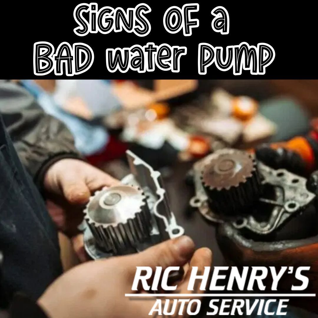 The Real Signs Of A Bad Water Pump | Ric Henry Auto Service
