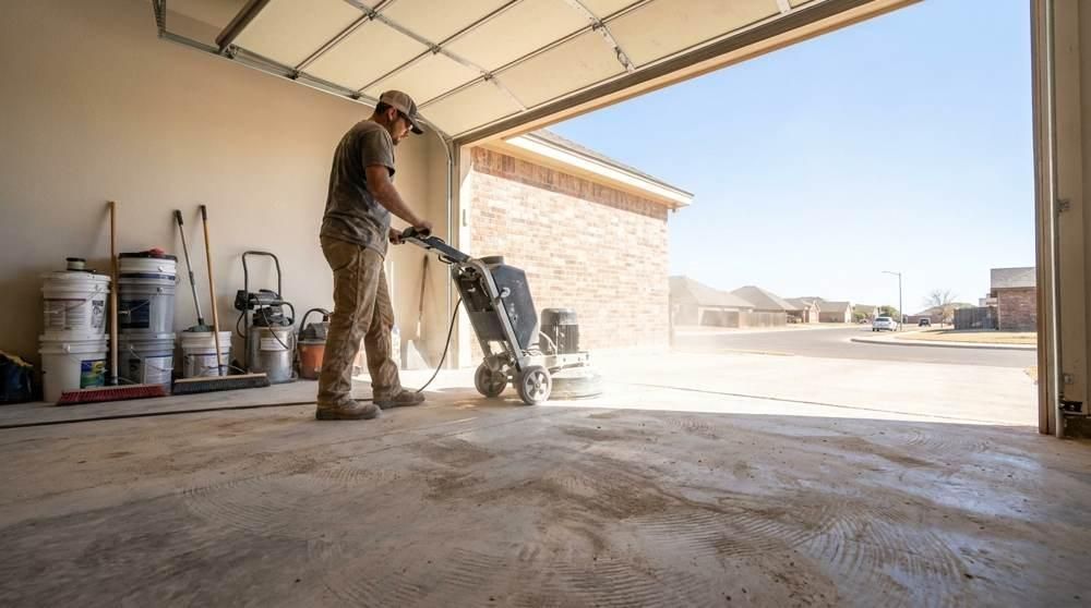 What drives garage floor resurfacing cost