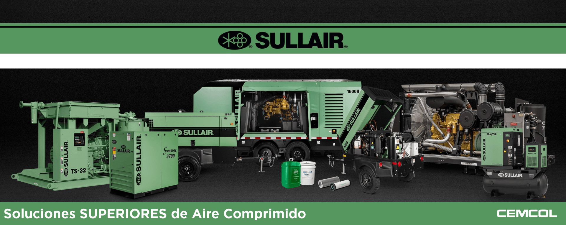 Compresores Sullair CEMCOL