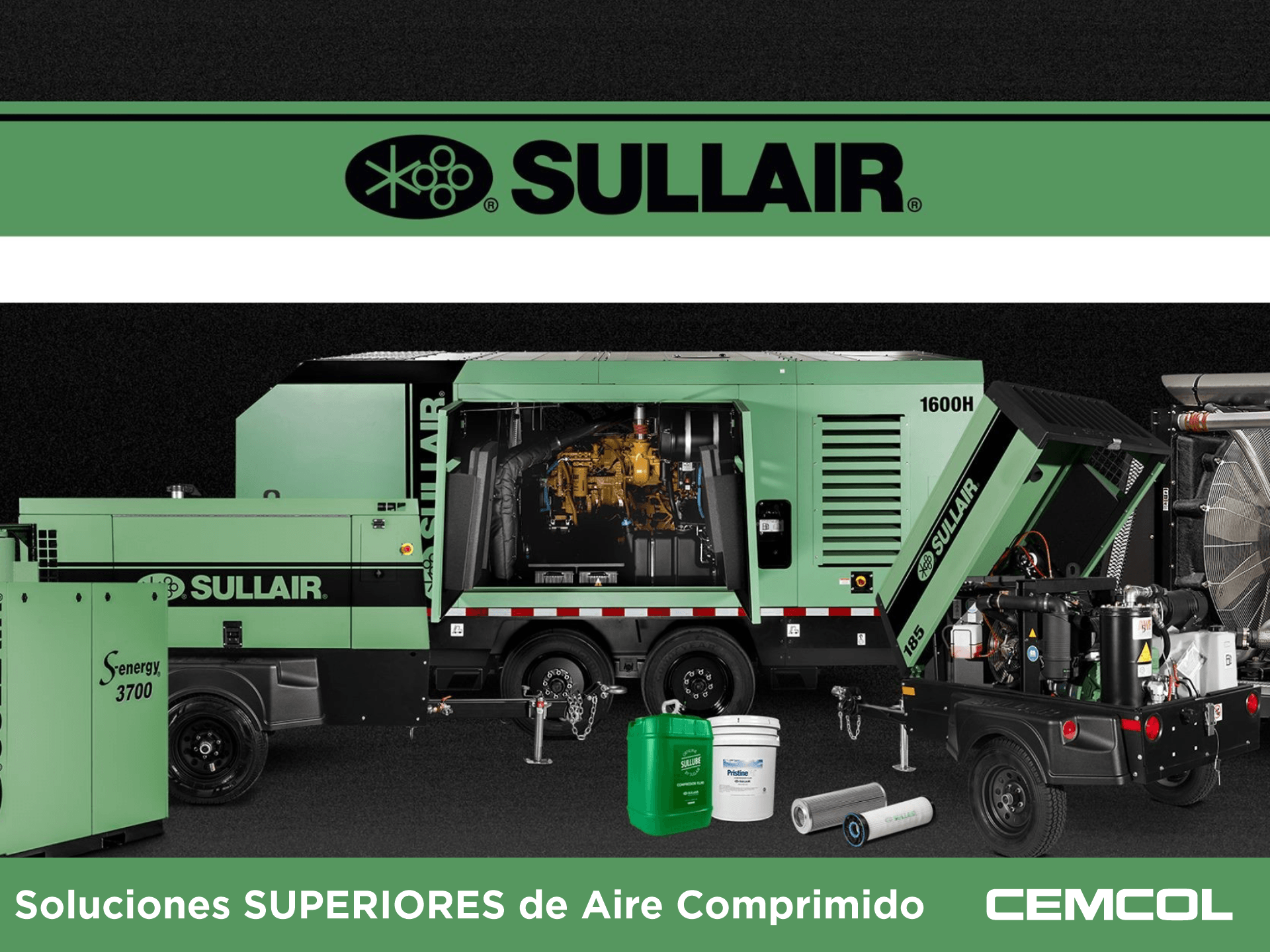 Compresores Sullair CEMCOL