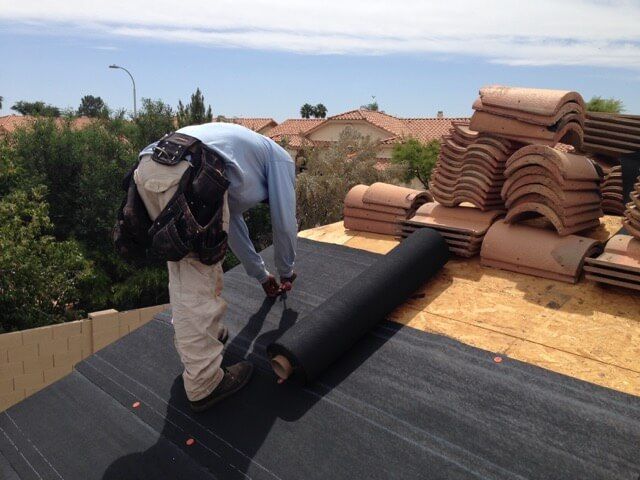 Install New Underlayment