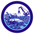 Icona auto demolizione
