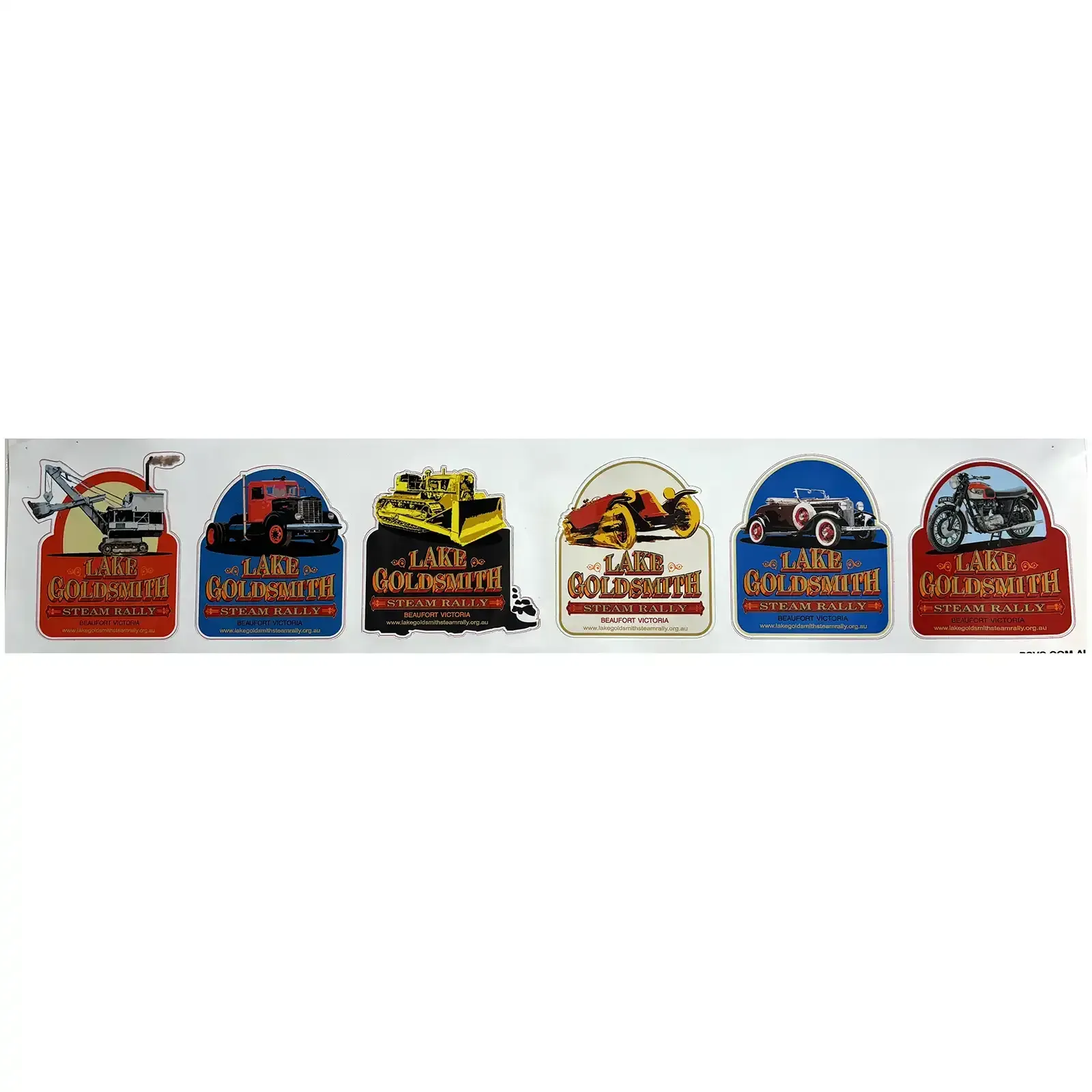 Stickers - Set of 6