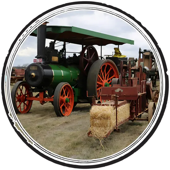 Steam Tractor at Lake Goldsmith Vintage Steam Rally