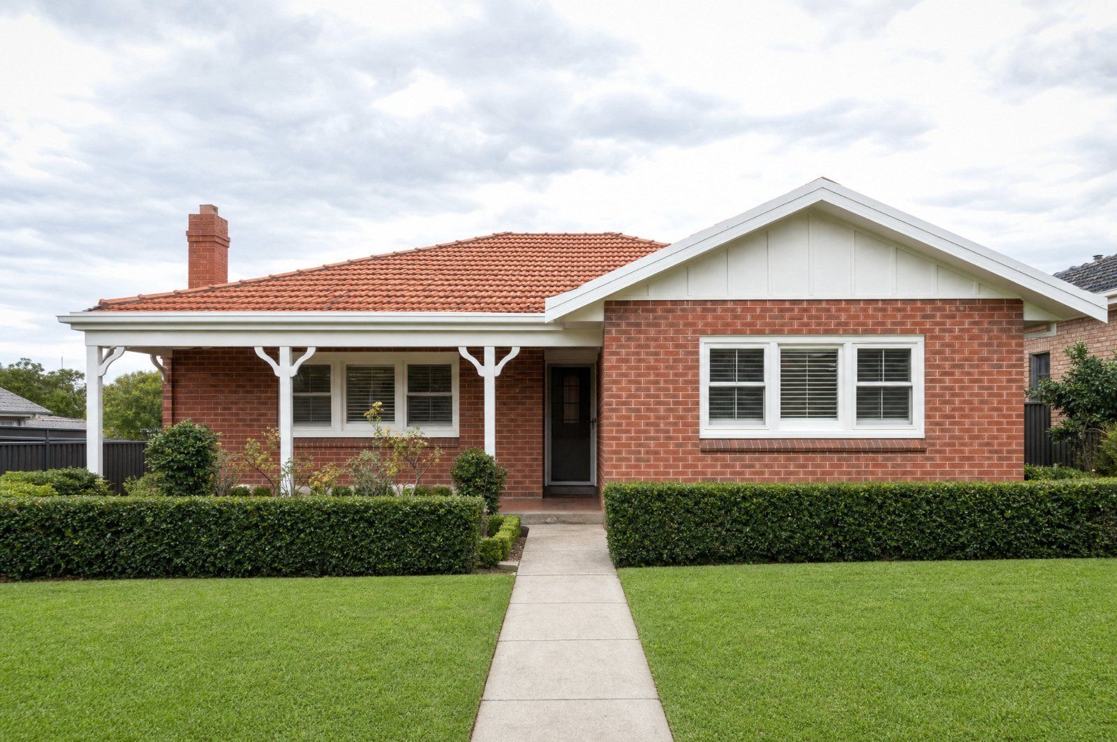 Brick and tile house in Sydney being assessed for a pre-purchase building and pest inspection report