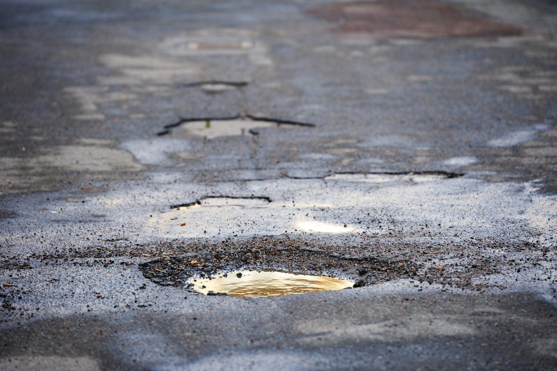Rough Asphalt Surface — Buckingham, VA — Kinder Construction