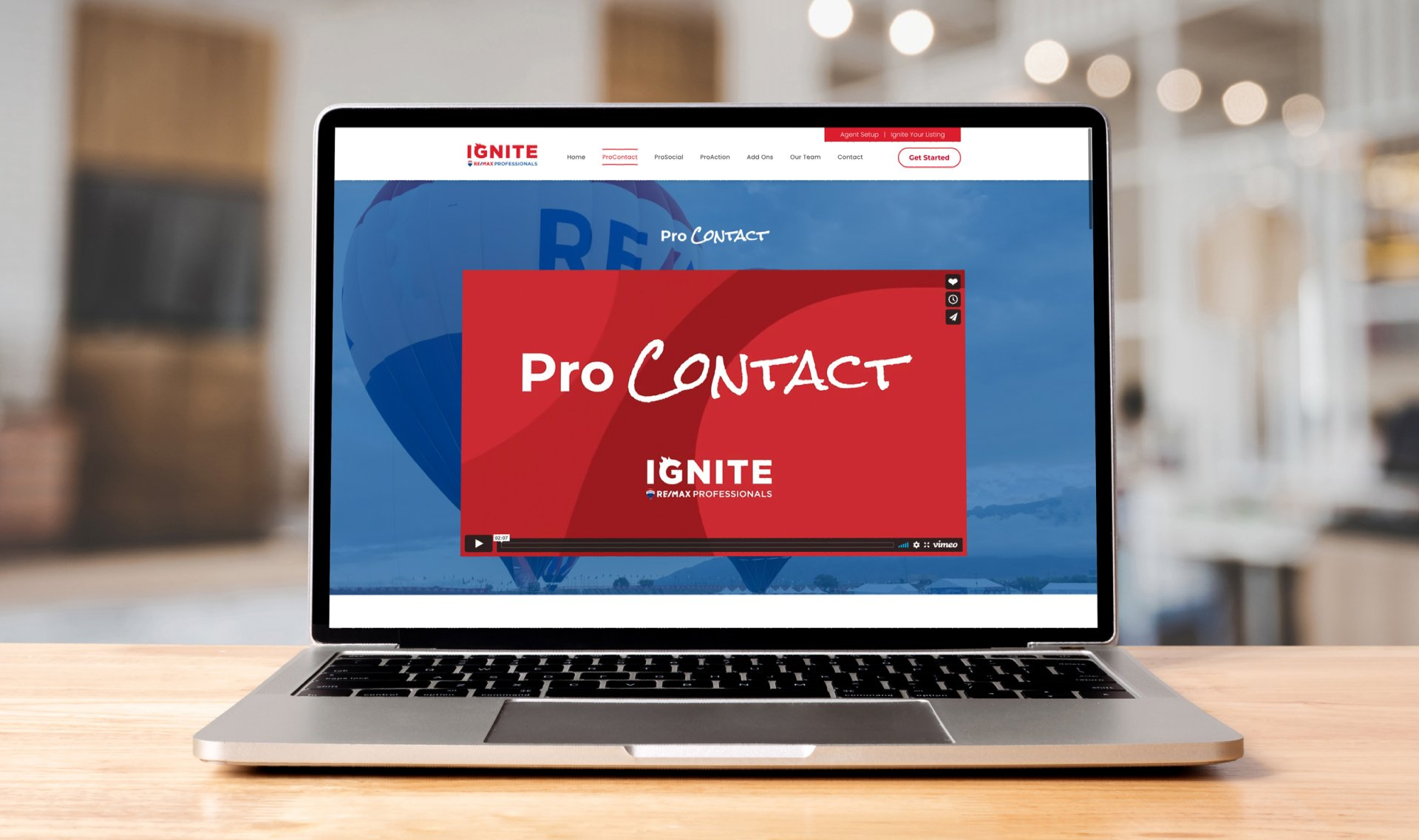 Trailmark Creative's IGNITE Website Design for RE/MAX Professionals in Denver Colorado