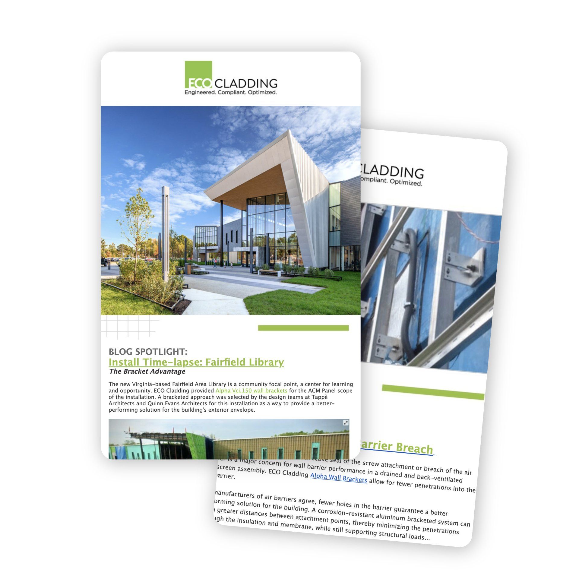 ECO Cladding - Email Marketing