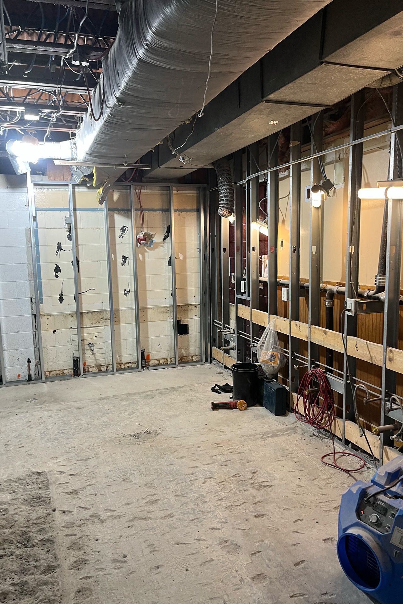 Mens Locker Room Renovation