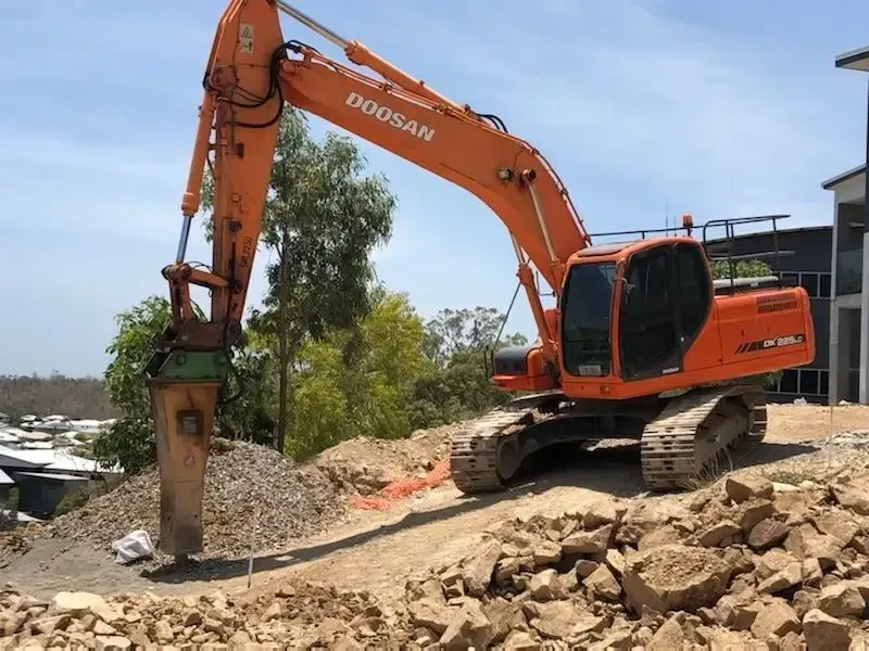 Excavator Operator Cab — Riley Earthmoving in Deeragun, QLD