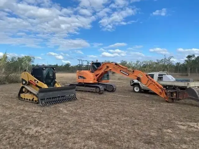 Doosan Excavator — Riley Earthmoving in Deeragun, QLD