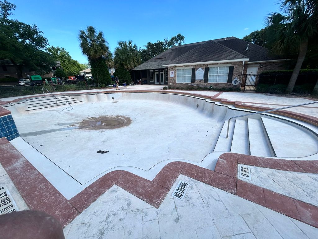 Pools — Pace, FL — HR Dustless Media Blasting & Coatings