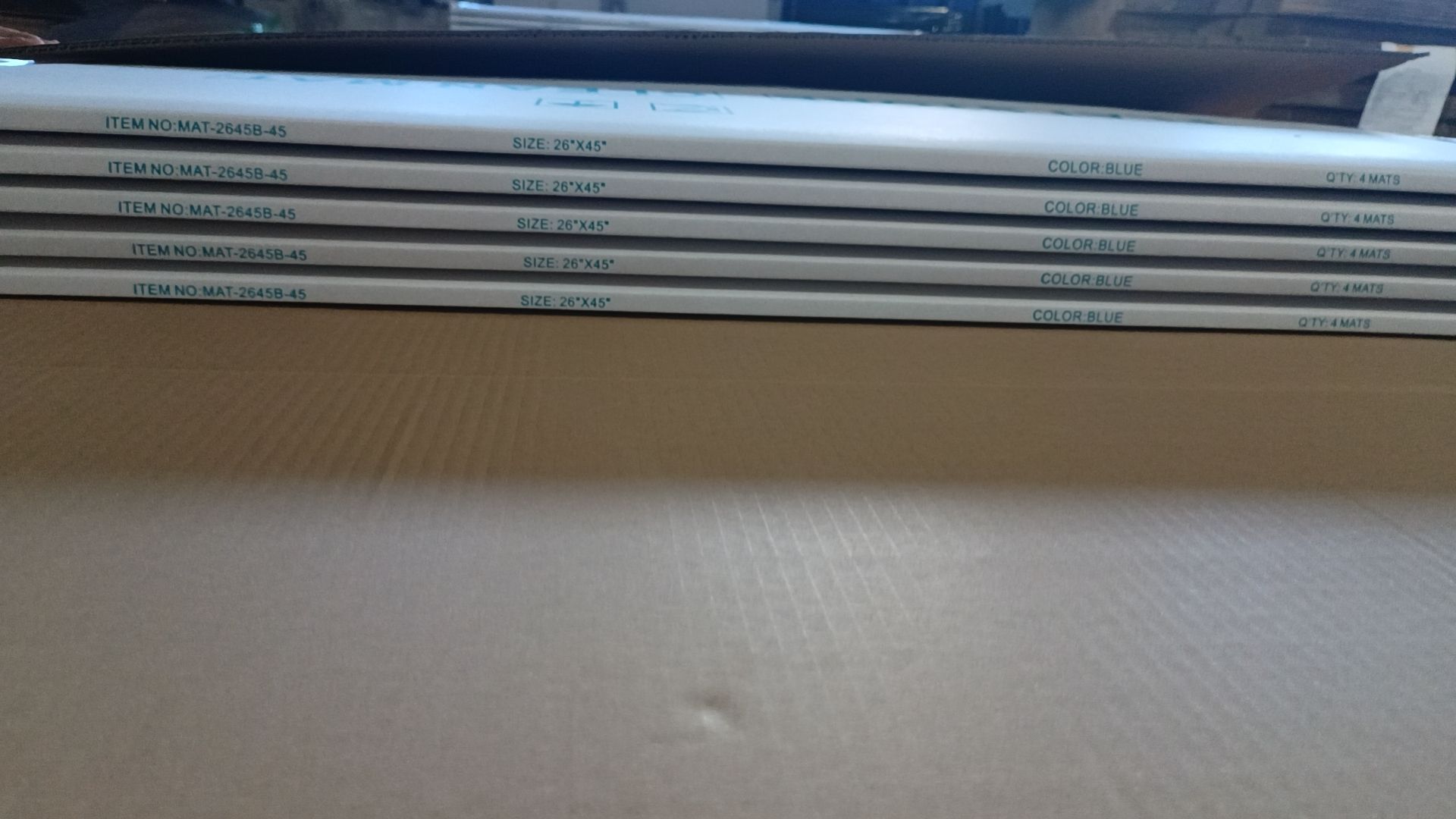 Free Shipping! 120 sheets Sticky mat 26x45 Med Tack Blue 45microns/sheet, 30SHEETS/MAT, 4 MATS/BOX