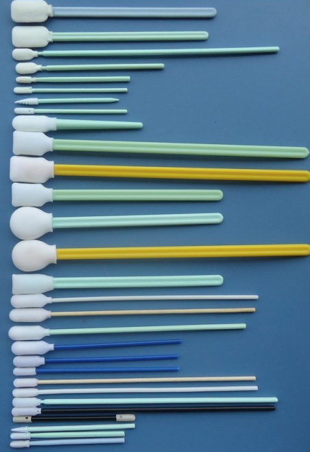 foam swabs, printer swabs, cleaning swabs, cleanroom swabs