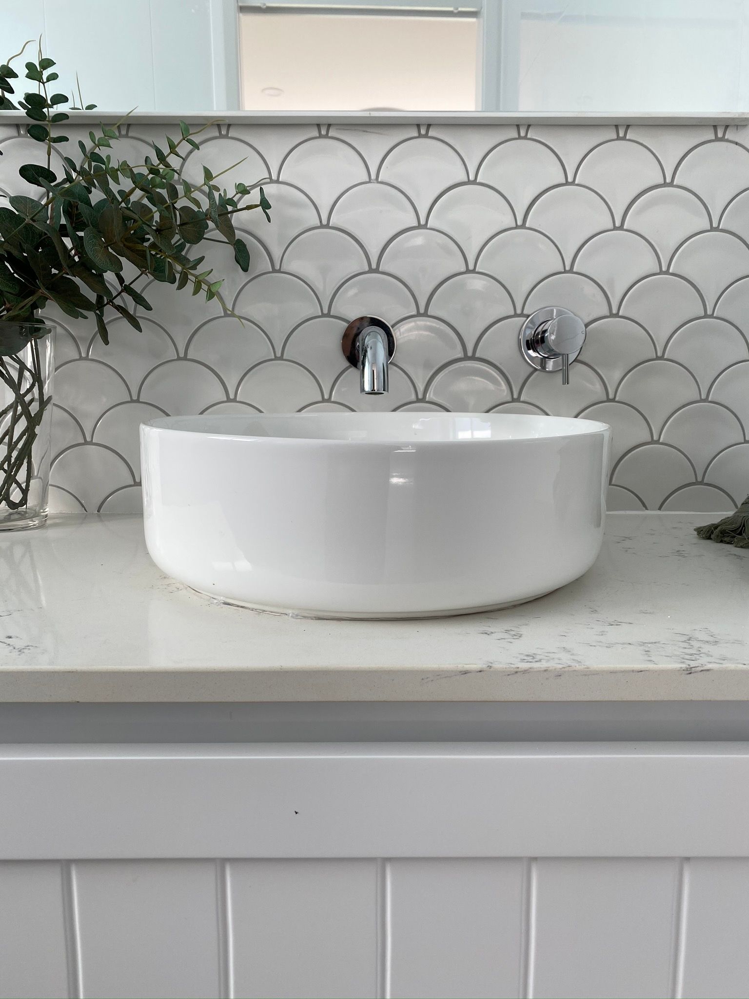Close Up of White Sink — Kitchen Renovations in Dubbo, QLD