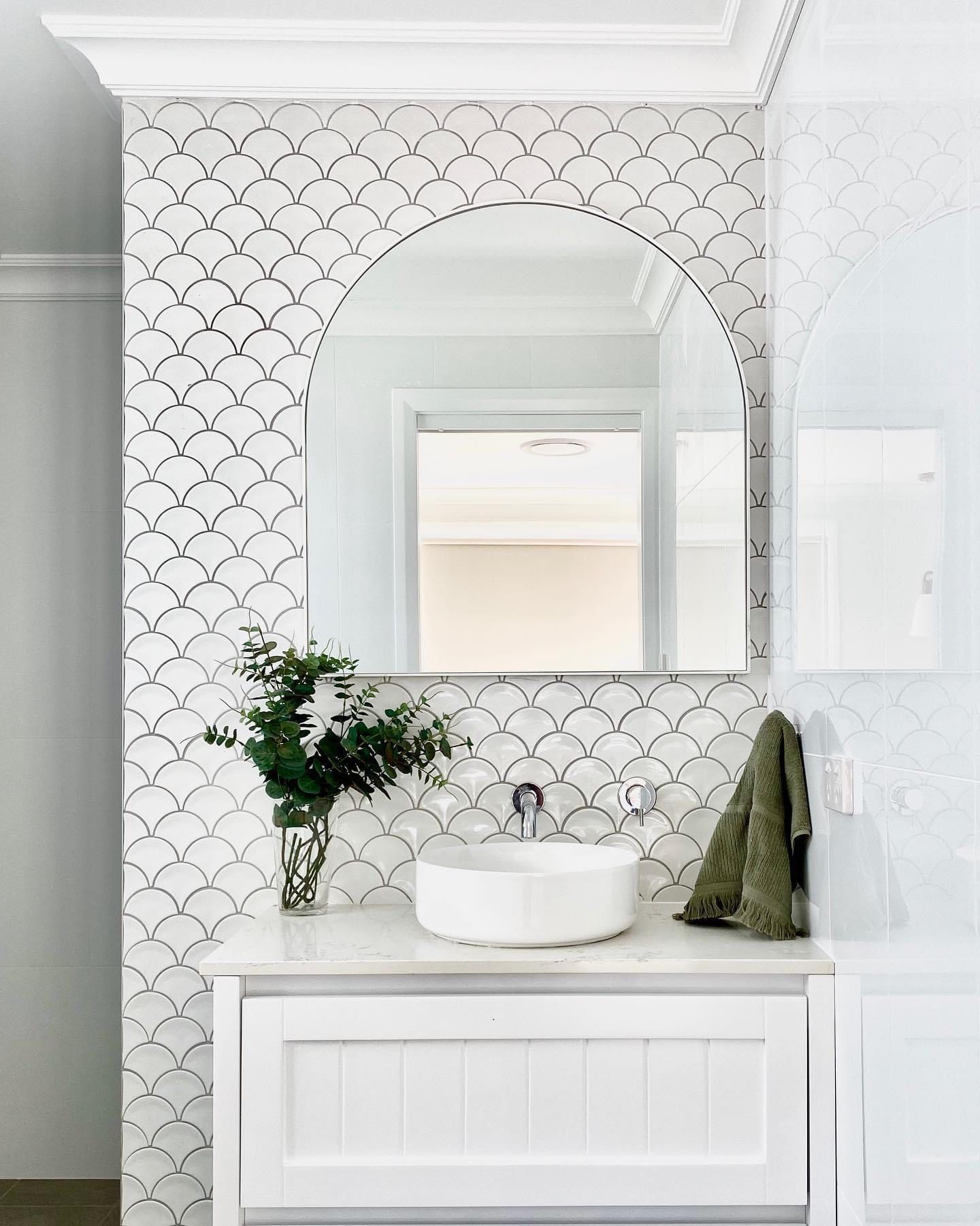 Sylish Vessel Sink on Light Countertop — Kitchen Renovations in Dubbo, QLD