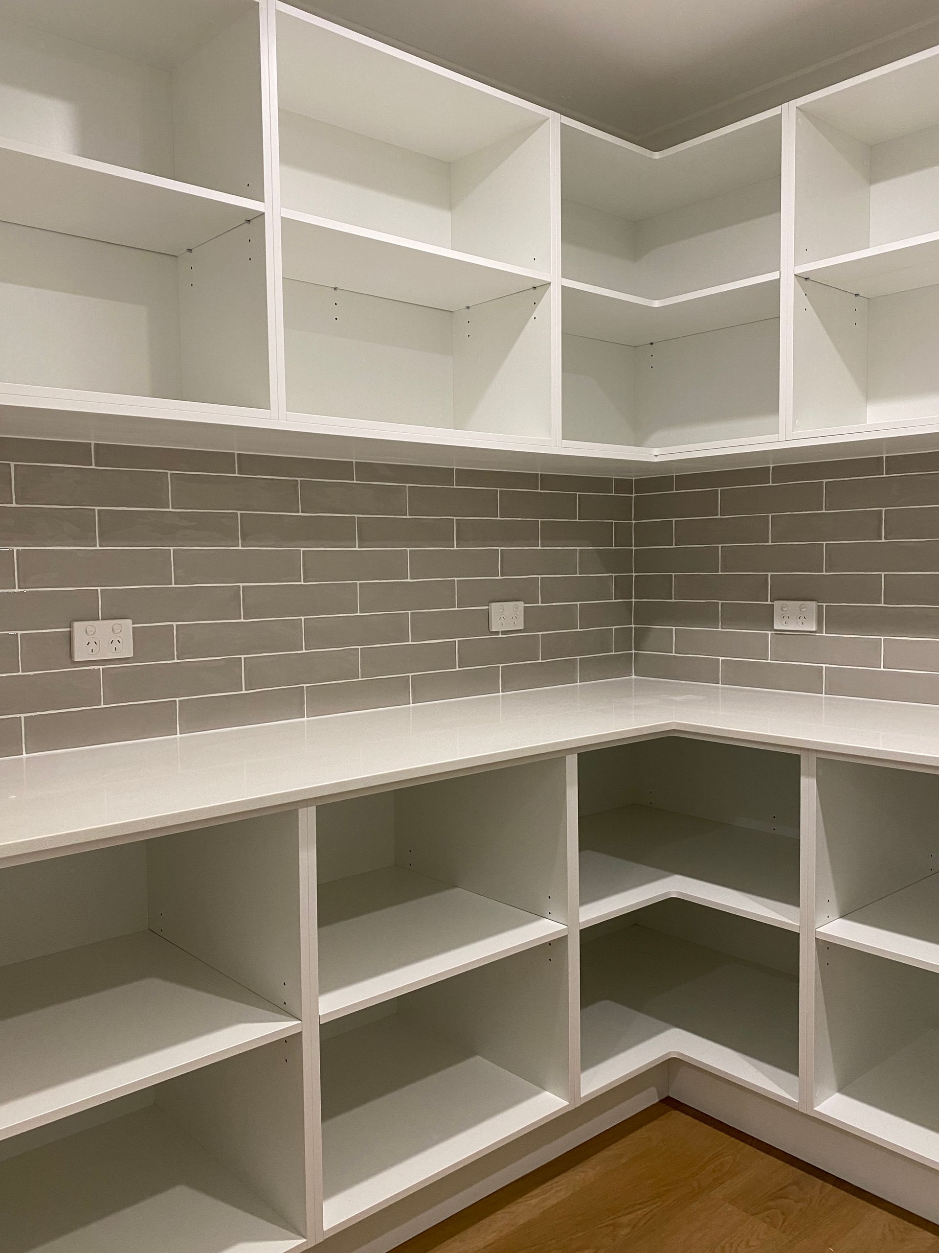 Countertop With Cabinets — Kitchen Renovations in Dubbo, QLD