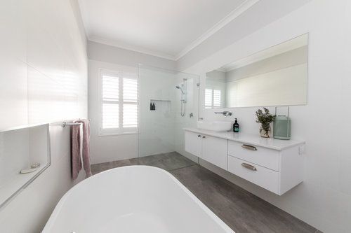 Marble Bathroom Vanity — Stone Benchtops In Dubbo, NSW