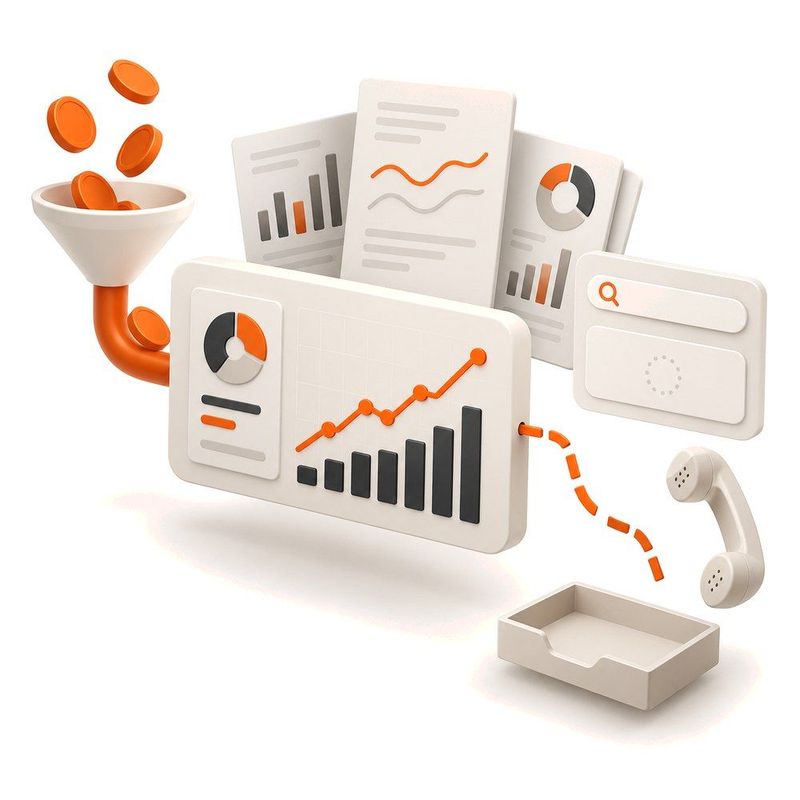 Ad spend flowing into busy reports while the phone sits off the hook and the leads tray stays empty