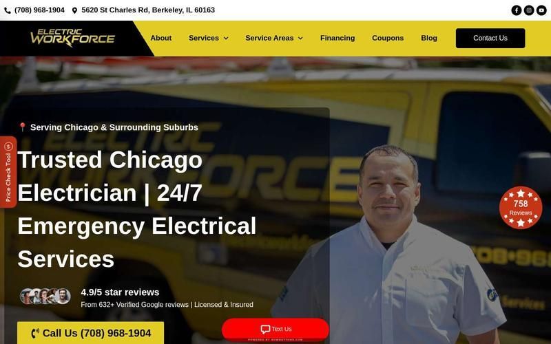 Electric Workforce homepage