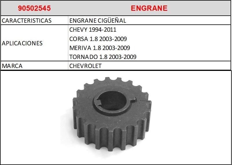 AUTOPARTES GENUINAS - ENGRANE CIGUEÑAL AUTOPARTES GENUINAS -ENGRANE CIGUEÑAL