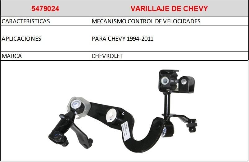 AUTOPARTES GENUINAS - CONTROL DE VELOCIDADES VARILLAJE DE CHEVY AUTOPARTES GENUINAS - CONTROL DE VELOCIDADES VARILLAJE DE CHEVY
