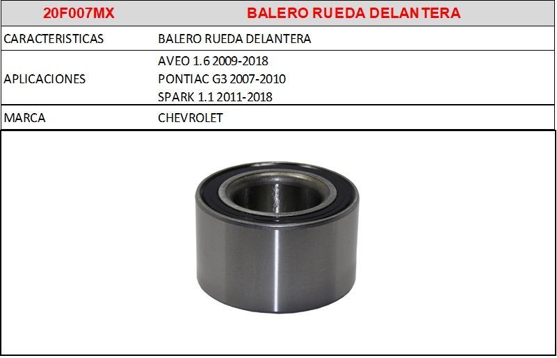 AUTOPARTES GENUINAS - BALEROS AUTOPARTES GENUINAS - BALEROS