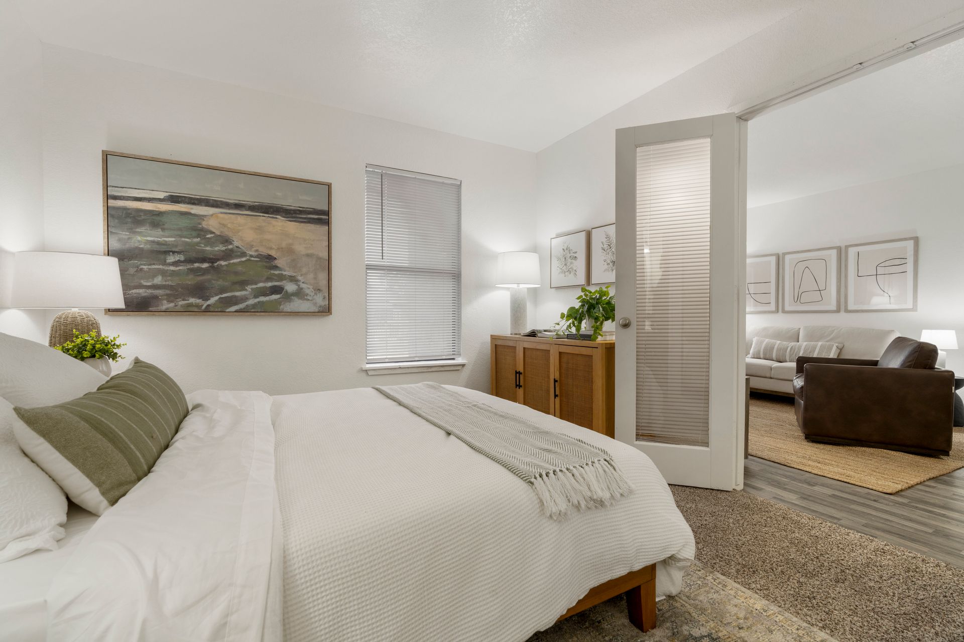Hampton woods apartments bedroom 2