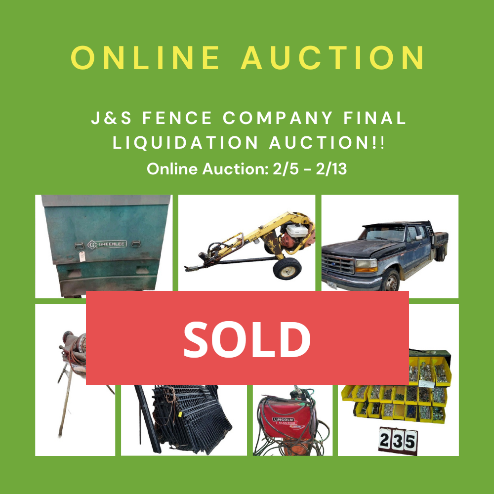 SOLD J&S Auction Collins&CO