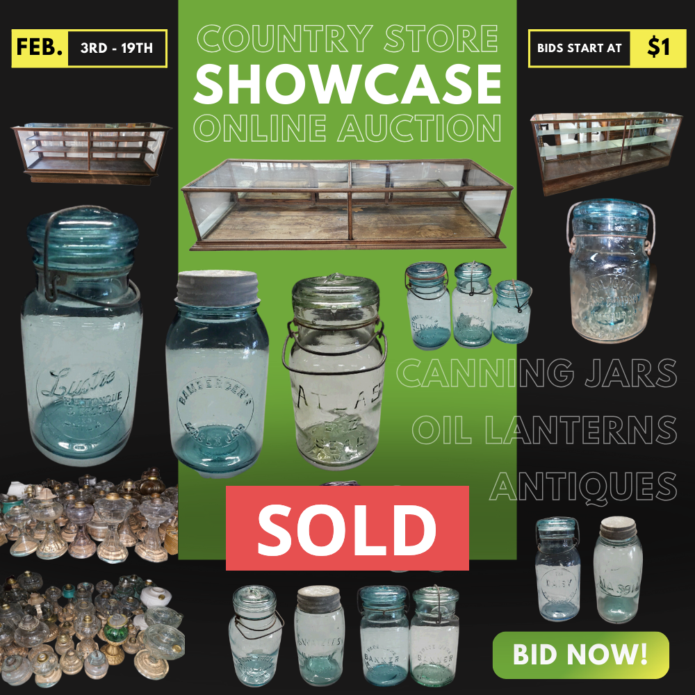 Sold Antiques Auction Flyer from Collins &Co's previous auction