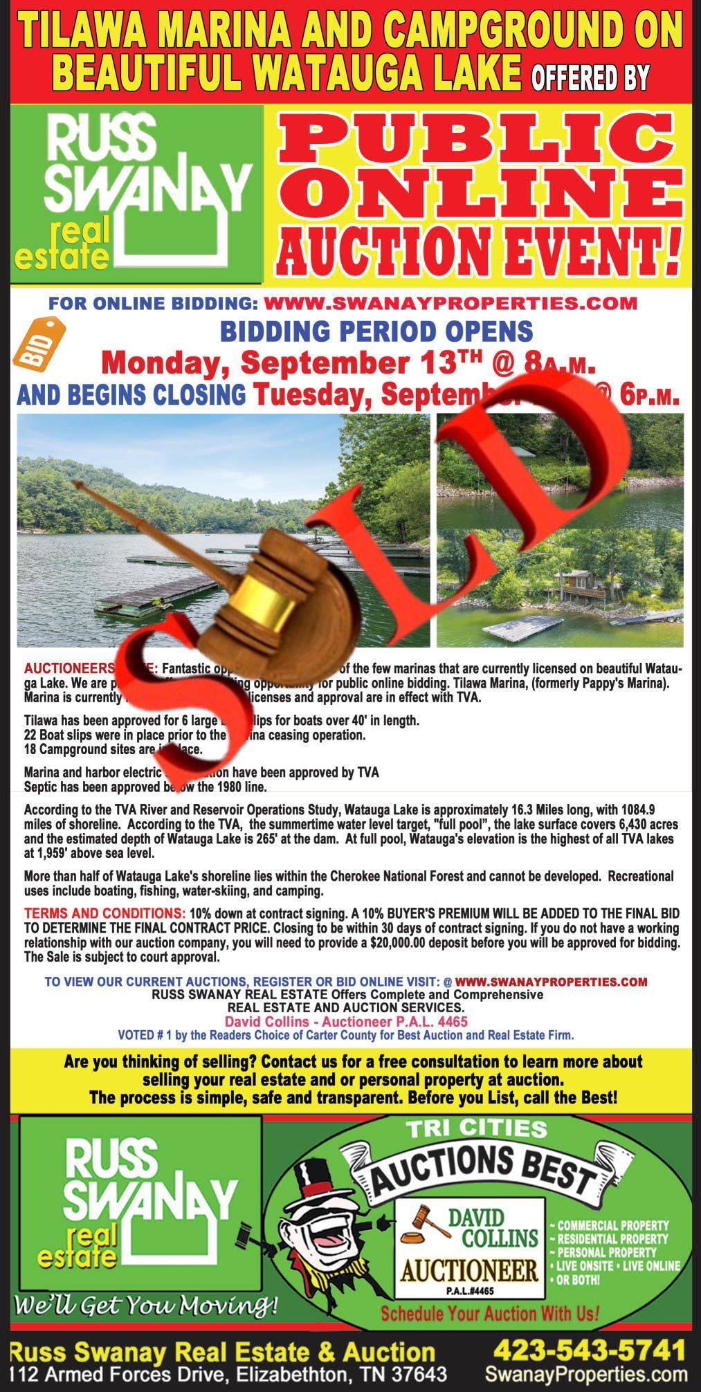 Previous Land Auction by Collins & Co. 