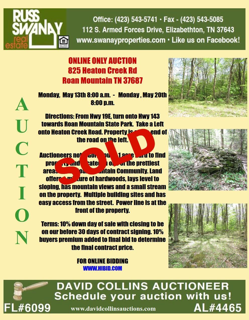 Previous Land Auction by Collins & Co. 