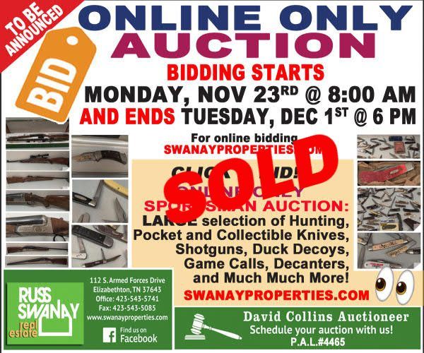 Online Estate Auction by Collins & Co. 