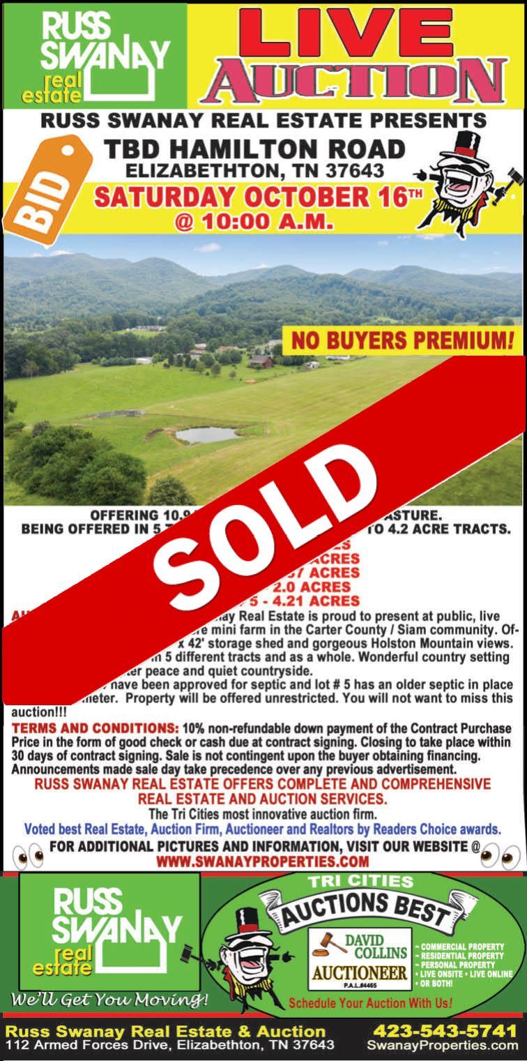 Previous Land Auction by Collins & Co. 