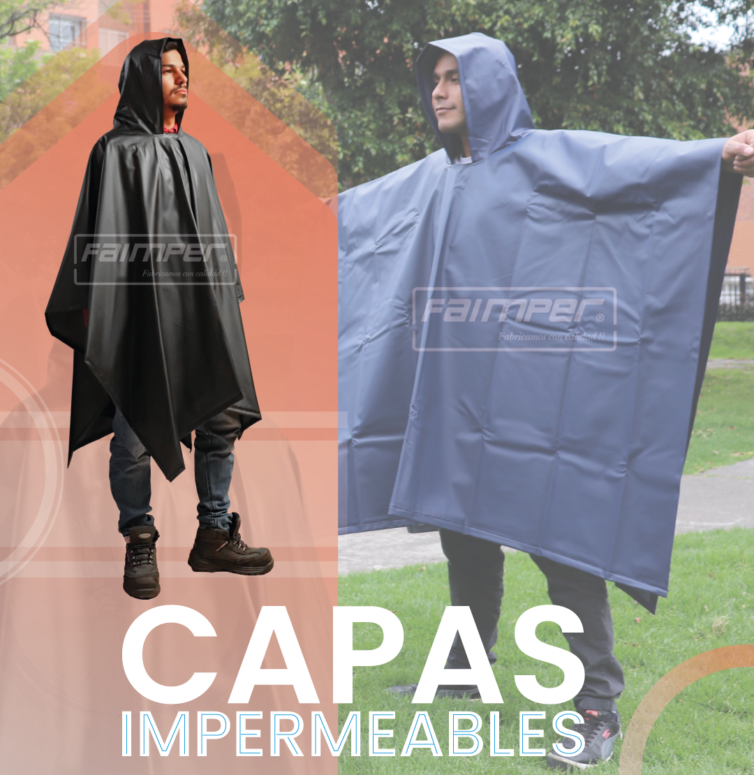 prendas PVC 100% Impermeable