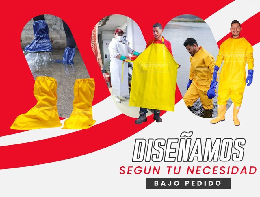 dotaciones de prendas PVC 100% Impermeable