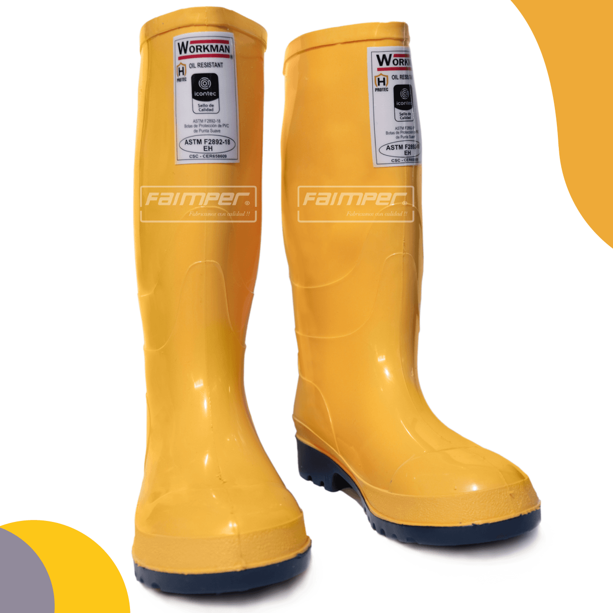 Dotaciones Industriales PVC | Faimper