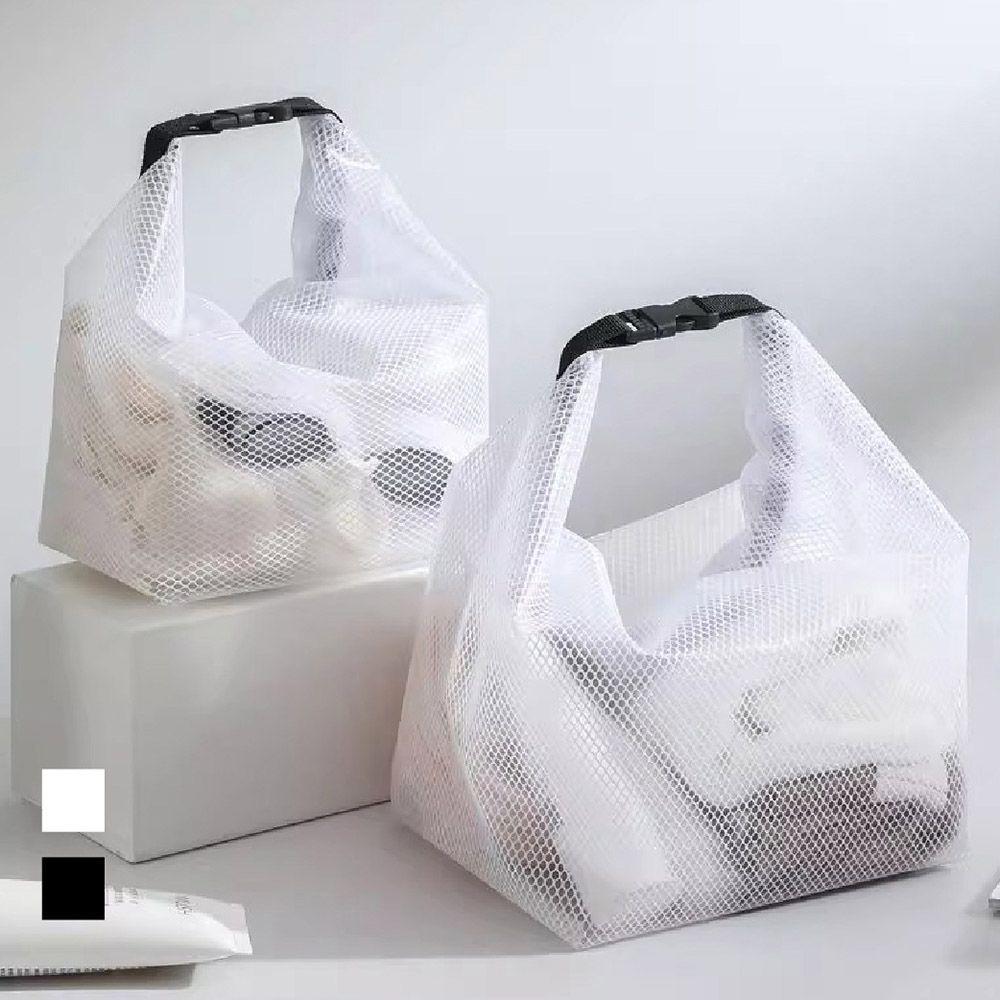 (下單請備註顏色)卡扣防水收納包 大/小款 EVA盥洗包 防水收納袋 收納袋 收納包 防水包旅行袋 盥洗包 洗漱包 化妝包 防水袋【DO679】