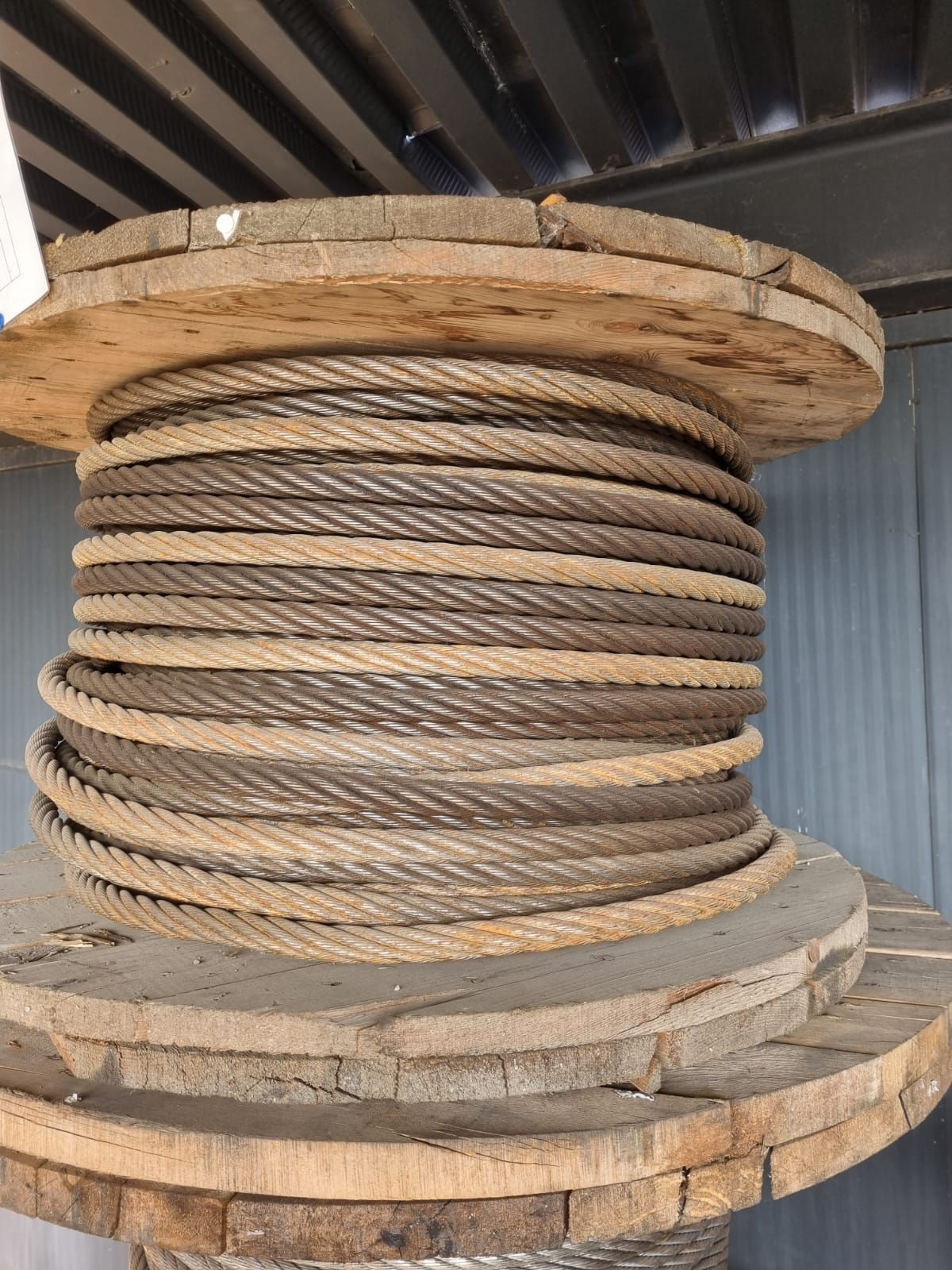 150 M SECTION OF 22 MM DIAMETER ROPE ON REEL