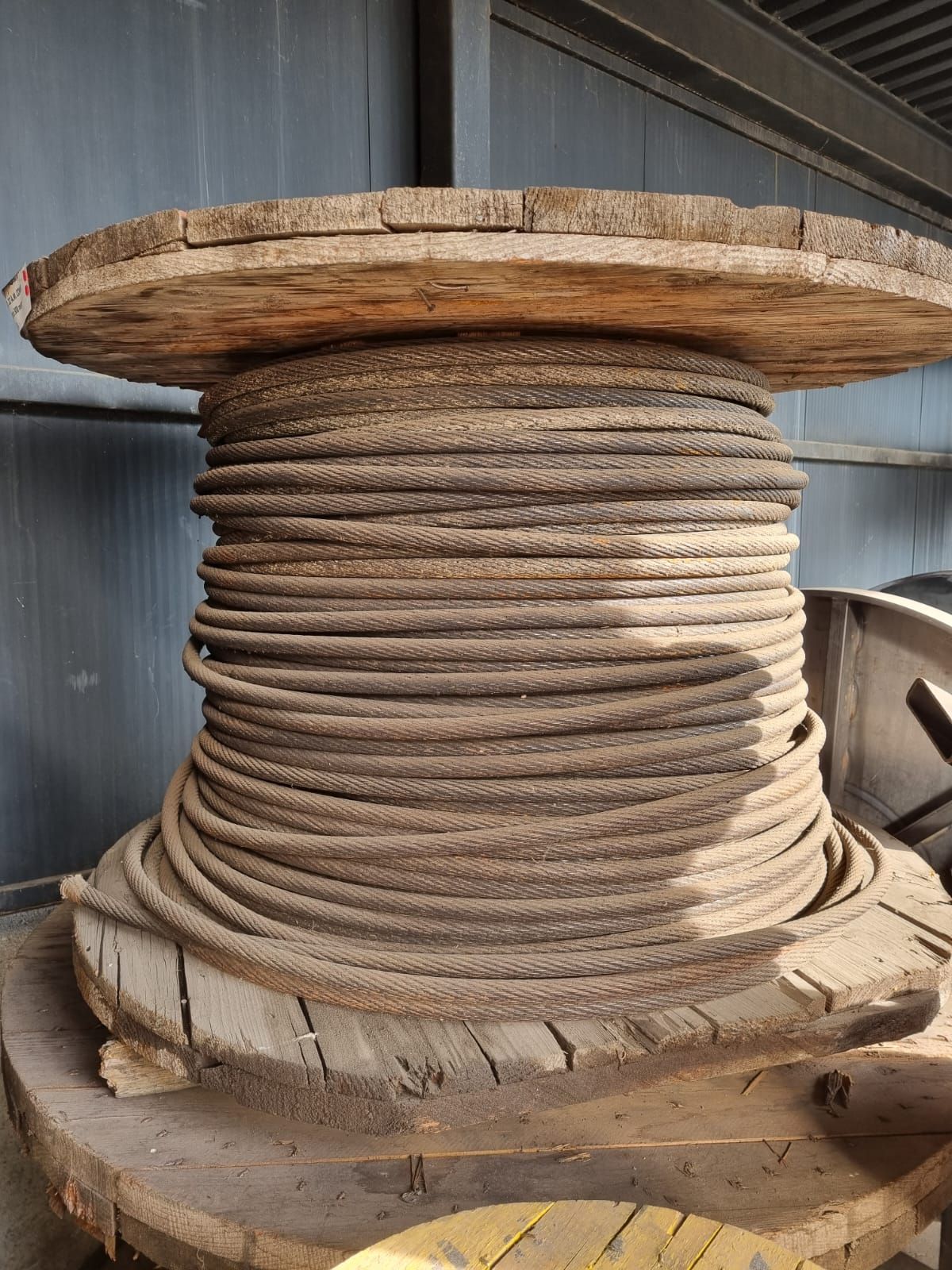GREIFENBERG TELEFERICHE SAS TREATS 270 M OF ROPE WITH A DIAMETER OF 22 MM ON A REEL
