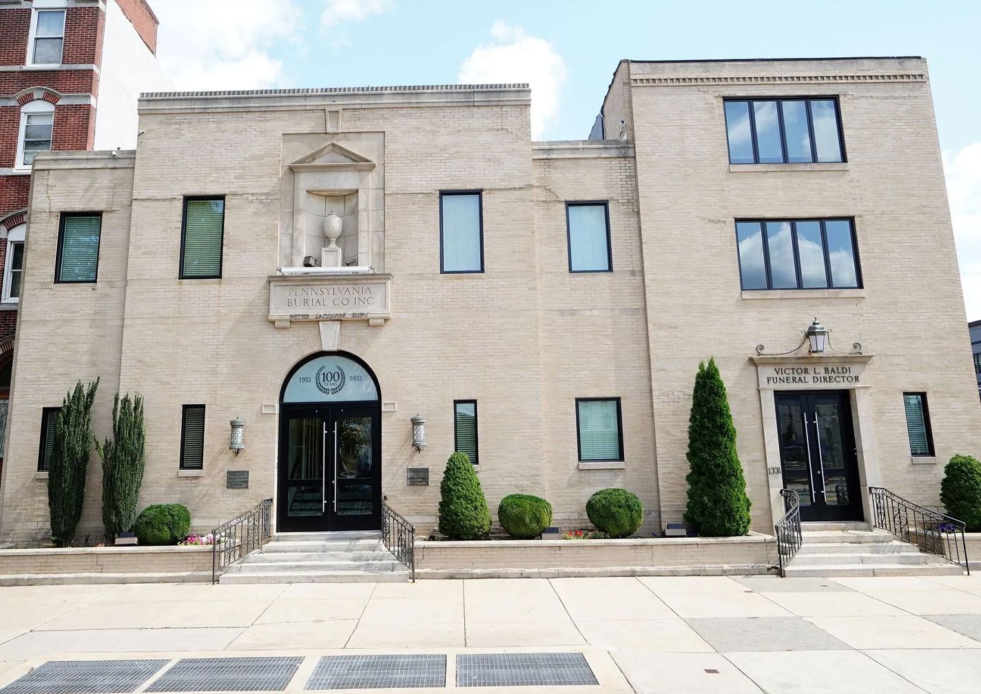 Pennsylvania Burial Company - Baldi Funeral Home and Cremation Services Philadelphia, South Broad Street Philly