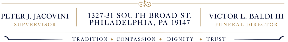Philadelphia Funeral Home Pennsylvania Burial Co, Baldi, South Broad Street 