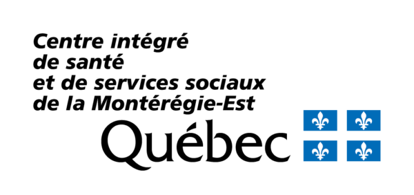 The logo for centre integre de sante et de services sociaux de la monteregie-est quebec