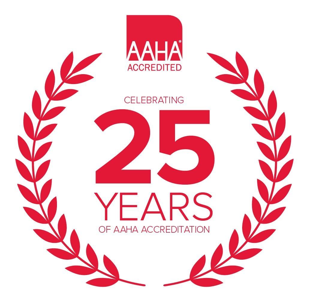 25 Years of AAHA Accreditation!