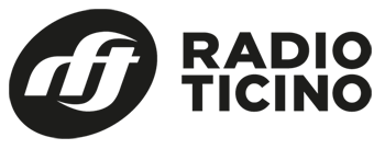 Un logo in bianco e nero per radio ticino