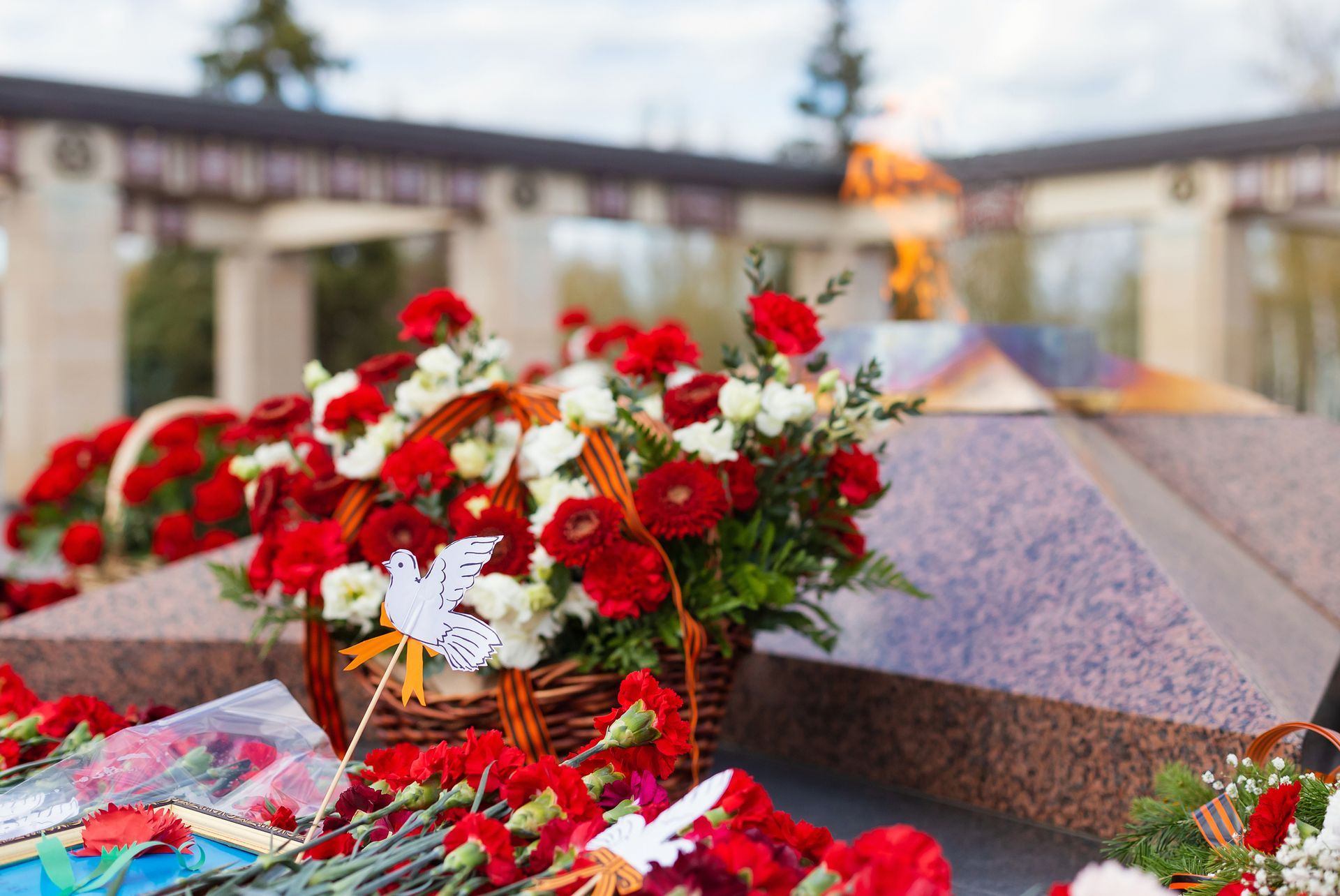 Bouquet Of Carnations — Binghamton, NY — Mikeska Funeral Home