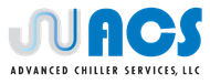 Logo in blue and gray with “Advanced Chiller Services, LLC” text below