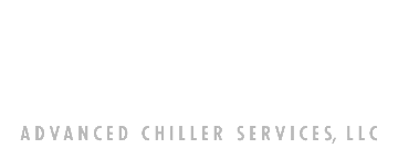 Advanced Chiller Services, LLC logo in light gray text on white background