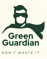 Green Guardian logo with eco-themed silhouette and “DON’T WASTE IT” text